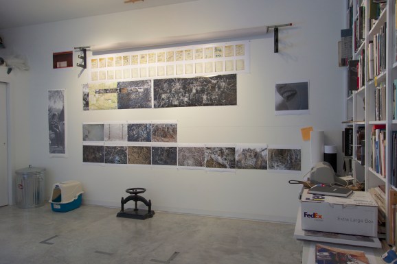 Interior View, Linn Underhill Studio, Lisle, NY, 2/22/2015